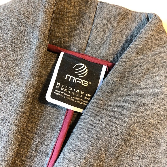 NWOT MPG Grey Jacket - Picture 3 of 4